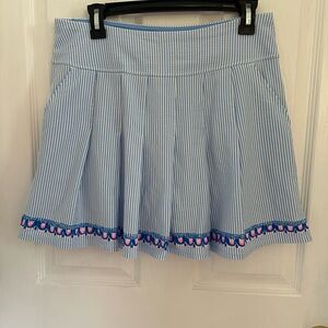 Lilly Pulitzer seersucker athletic skirt